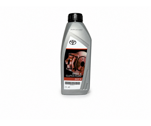 Гальмівна рідина Toyota Brake Fluid DOT-4 1 л 08823-80112 — купуйте за вигідною ціною в Києві, Україні - toyox.com.ua