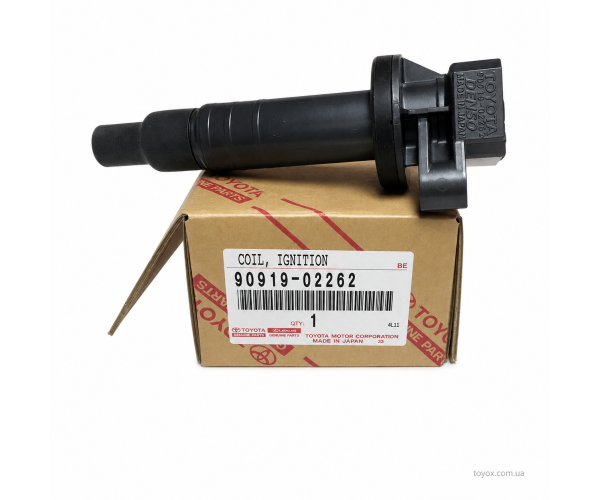Котушка запалювання Toyota 90919-02262 Котушка запалювання Toyota 90919-02262