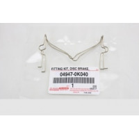 Пружинки гальмівних колодок передні, комплект TOYOTA 049470K040 Пружинки гальмівних колодок передні, комплект TOYOTA 049470K040