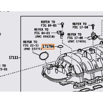Прокладання впускного колектора TOYOTA 171790S010- купуйте за вигідною ціною в Києві, Україні - toyox.com.ua