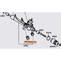 Втулка кріплення рейки кермової TOYOTA 4551605020
