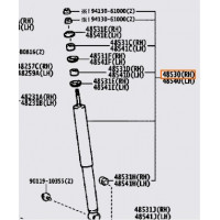 Амортизатор задній правий TOYOTA 4853149285