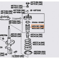 Пильовик амортизатора TOYOTA 4855920040