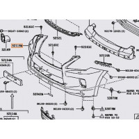 Бампер передній TOYOTA 521196A970