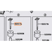 Болт кріплення кузова TOYOTA 5221760070