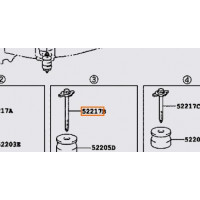 Болт підвіски TOYOTA 5221760080