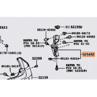 Кріплення переднього бампера TOYOTA 5256548020