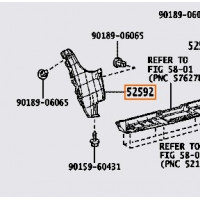 Кронштейн бампера TOYOTA 5259278010