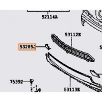 Заглушка переднього бампера TOYOTA 5328542090 Заглушка переднього бампера TOYOTA 5328542090