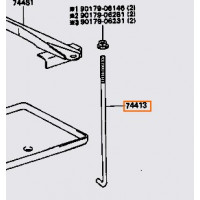 Болт кріплення акуммулятора TOYOTA 7445110060