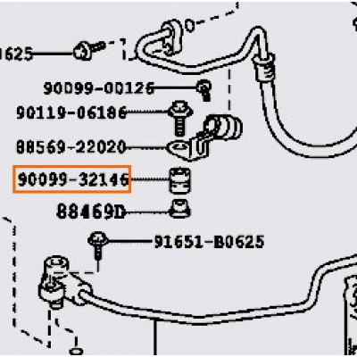 Прокладка TOYOTA 9009932146- купуйте за вигідною ціною в Києві, Україні - toyox.com.ua
