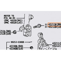 Болт підвіски TOYOTA 9010517015