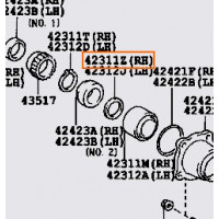 Шайба TOYOTA 9020848002
