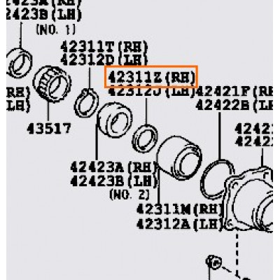 Шайба TOYOTA 9020848002- купуйте за вигідною ціною в Києві, Україні - toyox.com.ua