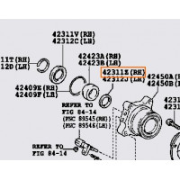 Шайба TOYOTA 9020849001