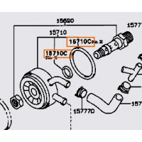 Кільце ущільнювальне TOYOTA 9030161004