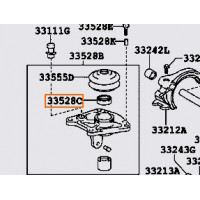 Сальник півосі заднього мосту TOYOTA 9031018002