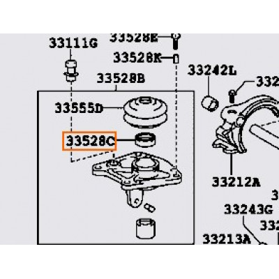 Сальник півосі заднього мосту TOYOTA 9031018002- купуйте за вигідною ціною в Києві, Україні - toyox.com.ua