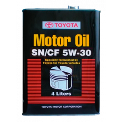 Олія моторна 5w-30, 4л Toyota 0888083322- купуйте за вигідною ціною в Києві, Україні - toyox.com.ua