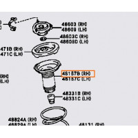 Пильовик амортизатора Toyota 4815742010