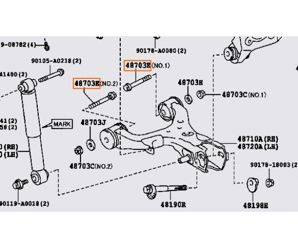 Болт Toyota 90119A0428- купуйте за вигідною ціною в Києві, Україні - toyox.com.ua