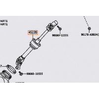 Вал рульової колонки Toyota 4522033330