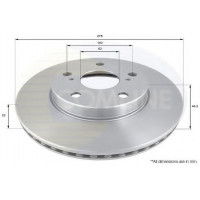 Диск гальмівний COR 07-- Toyota 4351212670