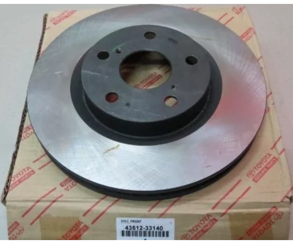 Диск гальмівний передній Toyota Camry 40 50 Lexus ES 4351233140- купуйте за вигідною ціною в Києві, Україні - toyox.com.ua