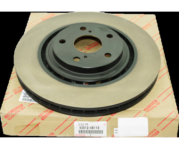 Диск гальмівний передній Toyota Highlander Rav4 Lexus NX RX 4351248110- купуйте за вигідною ціною в Києві, Україні - toyox.com.ua