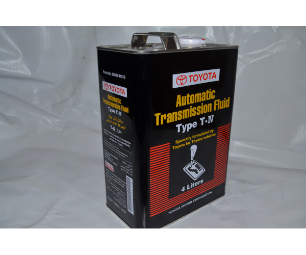 Масло трансмісійне toyota atf type t-4, 4л. 0888681015- купуйте за вигідною ціною в Києві, Україні - toyox.com.ua